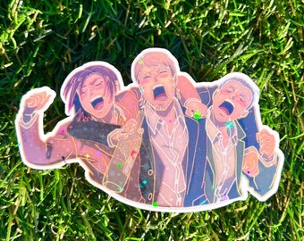 Attack on Titan Sticker | Available in Gloss or Holographic Laminate