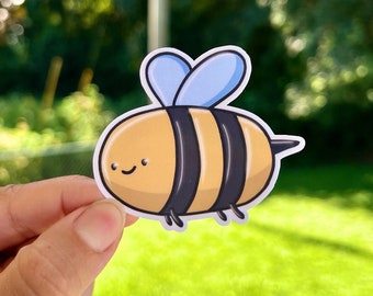Cute Bee Sticker | Adventure Time | Available in Gloss or Holographic Laminate