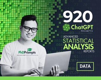 920 Chat GPT Advanced Statistical Analysis - Big Data - Research Paper Writing Prompts