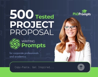 500 CHAT GPT Writing Prompts for Project Proposals