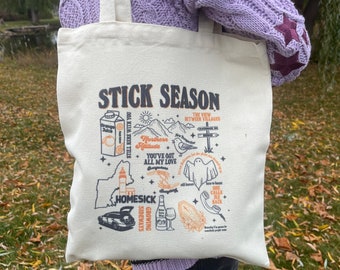 Noah inspired Tote Bag Stick Season