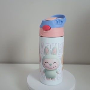 12 oz Labubu stainless steel water bottle