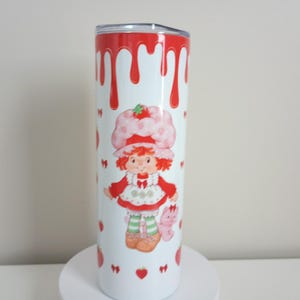 Erdbeer-Shortcake-Sublimationsdesign