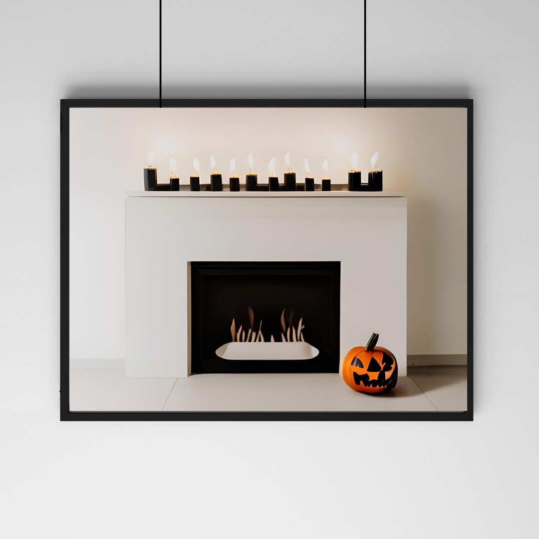 PRINTABLE Halloween Wall Decor Halloween Wall Art Halloween Etsy