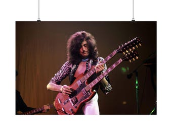 Led Zeppelin - Poster, Jimmy Page (1975)