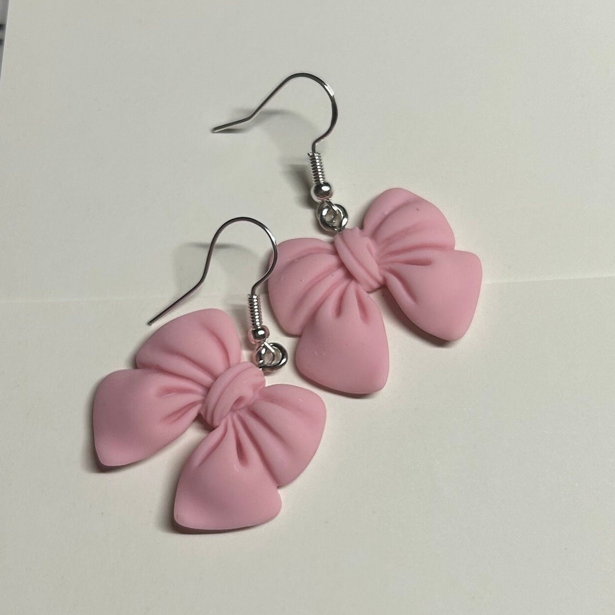 【Monday Edition】24SS PINK BOW EARRINGS Designer fashion, Seoul-fully created | W Concept