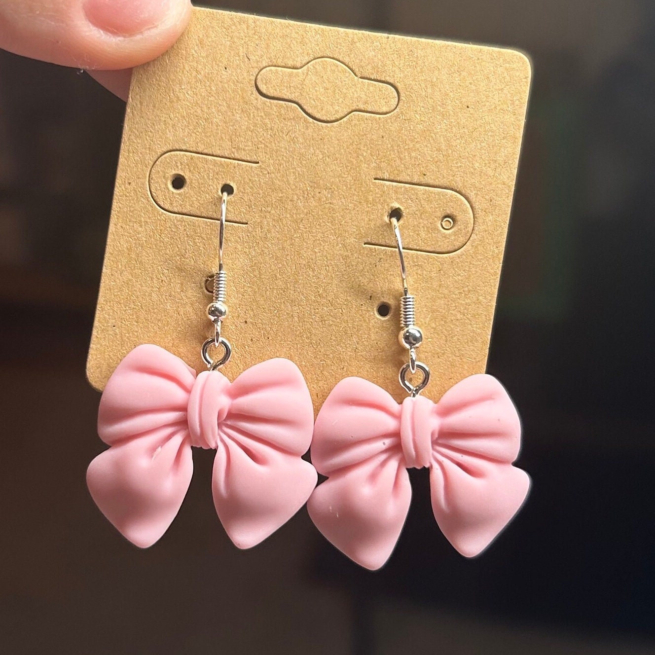 【Monday Edition】24SS PINK BOW EARRINGS Designer fashion, Seoul-fully created | W Concept
