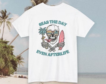 Retro Sunset Beach Shirt, Summer Vacation Tee