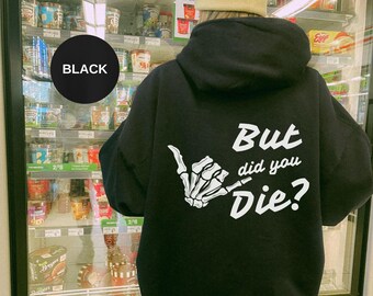 Sudadera de entrenamiento Mano de Esqueleto Pero ¿Moriste?