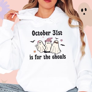 Lets Go Ghouls-hoodie - pastel Halloween-spooksweater
