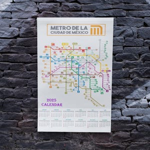 Arte, carteles, calendario de pared 2025, calendario, impresión de carteles de pared
