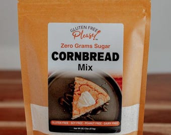 Gluten-Free Cornbread Mix | Soft & Delicious Homemade Cornbread | Dairy-Free, Nut-Free, Soy-Free