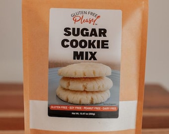 Gluten-Free Sugar Cookie Mix | Dairy-Free, Nut-Free, Soy-Free Baking Mix | Easy Roll-Out or Drop Cookies