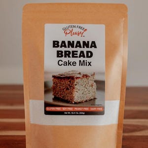Gluten Free Banana Bread Cake Mix