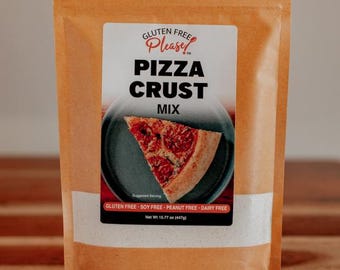 Gluten-Free Pizza Crust Mix | Dairy-Free, Nut-Free, Soy-Free Baking Mix | Easy Homemade Pizza