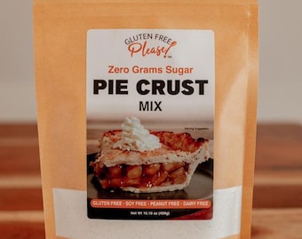 Gluten-Free Pie Crust Mix | Dairy-Free, Nut-Free, Soy-Free Baking Mix | Easy Homemade Crusts
