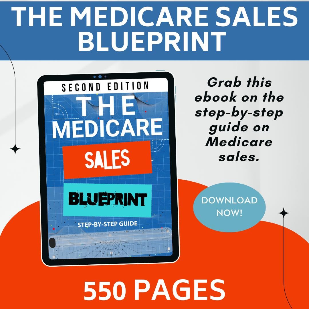 Medicare Sales Blueprint Ebook PDF | Advantage Supplement Sales Guide ...