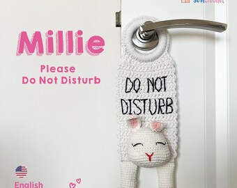 Virkmönster Kanin Babyrumsinredning, Amigurumi Handledning PDF Mönster, Virkmönster, Enkelt Virkmönster, Virkidéer