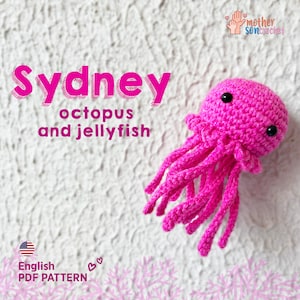 Crochet Pattern Octopus, Amigurumi Tutorial PDF Pattern, Amigurumi Crochet Pattern for Adorable Crochet Animals - 2 in 1 PDF Tutorial