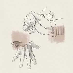 Mr. Darcy Printable Artwork | Pemberley Hand Hold