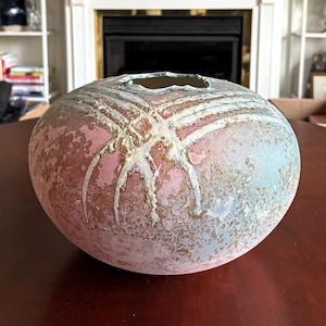 トニー・エヴァンス サイン入り 大型 楽焼 カリフォルニア セラミック Raku pottery tony evans - Etsy 日本