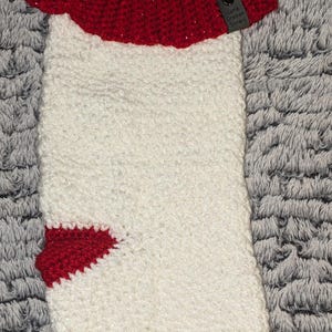 Crochet Vintage Christmas Stocking