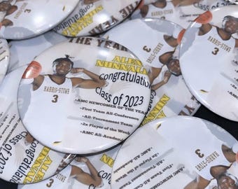 Buttons Custom : Event, Birthday, Wedding Favors, Graduation,