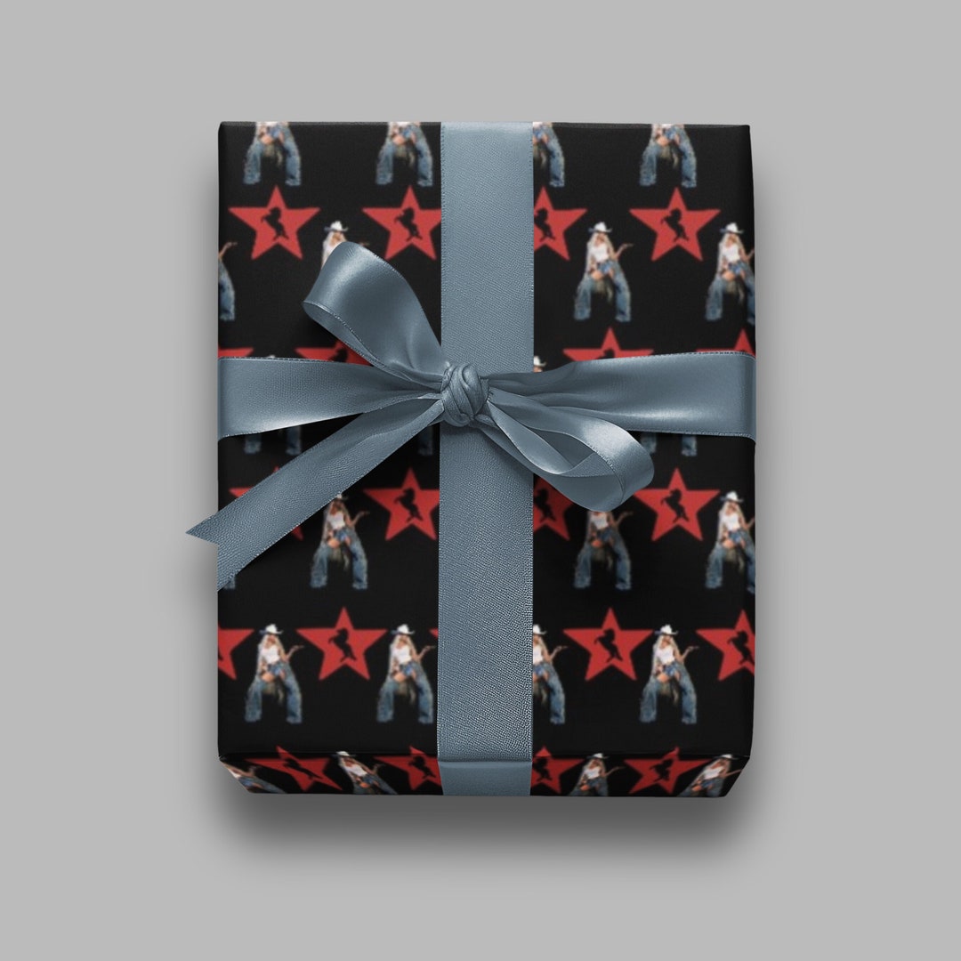 Beyonce Cowboy Carter Wrapping Paper - Etsy