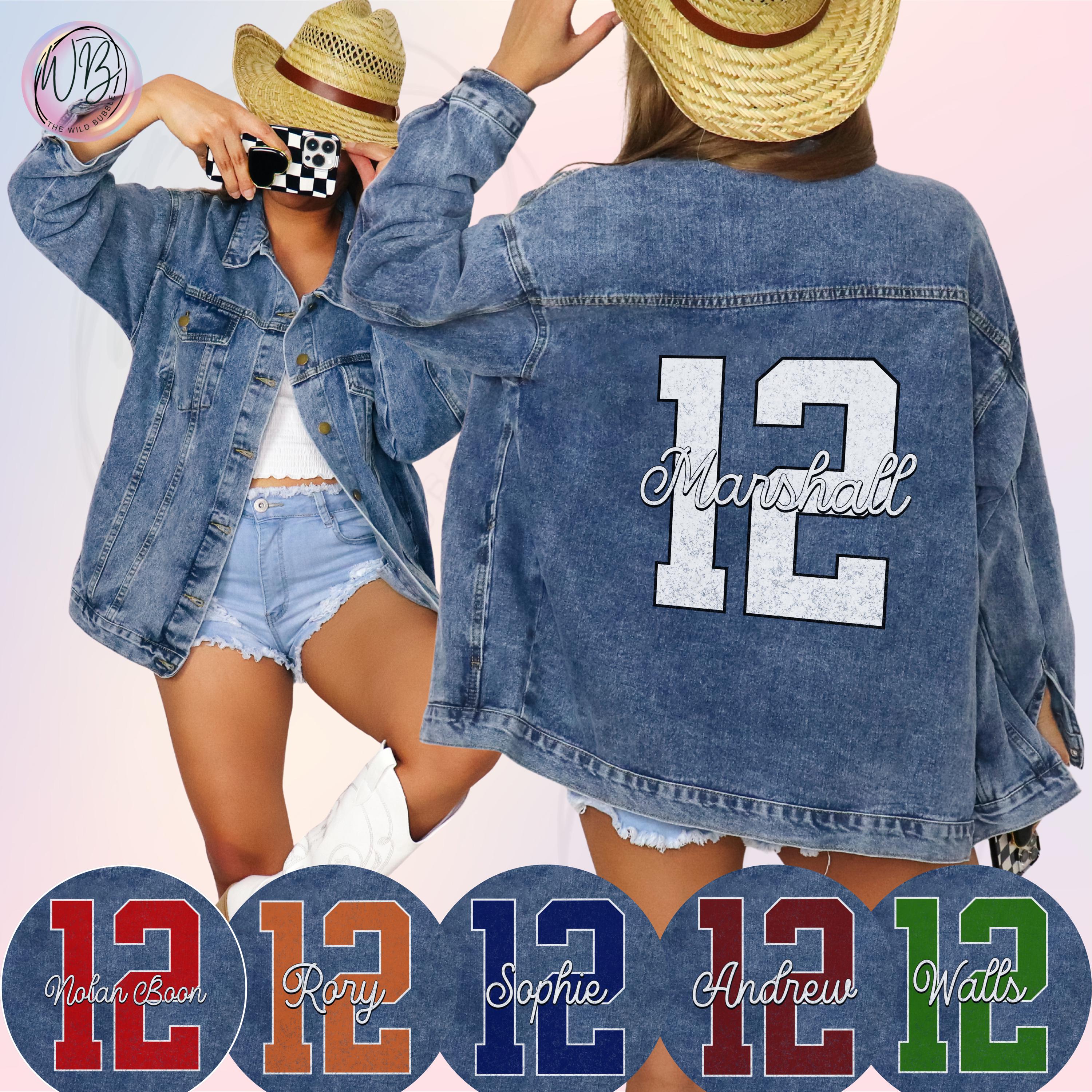 Denim Baseball Jacket - Etsy