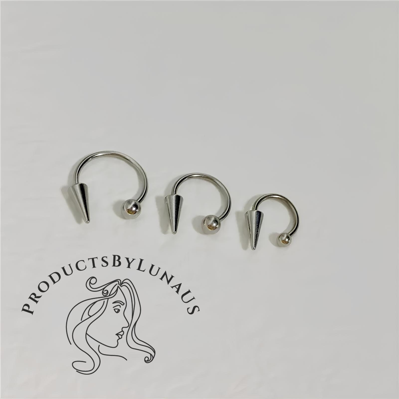 Snake Bite Lip Ring Snake Bite Jewelry Spike Lip Ring Nose Etsy