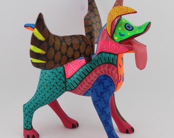 インテリア小物 メキシコ伝統工芸 アレブリヘ 犬 ダンテ