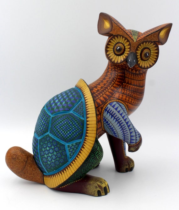 Owl & Turtle Fusion - Etsy