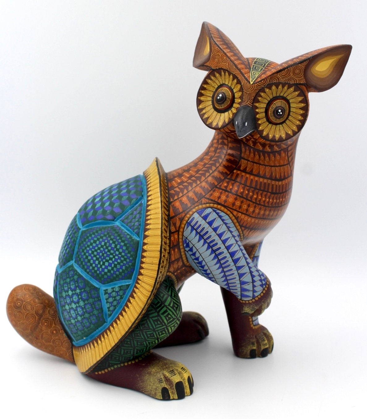 Owl & Turtle Fusion - Etsy