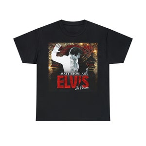 Matt Stone As Elvis: In Person Red & Gold T-Shirt