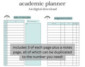 2023 digital planner, digital journal, goodnotes planner, daily planner, fall planner, academic planner, back to school planner
