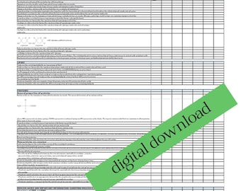 Lista di controllo di revisione della biologia di livello AQA, pianificatore di studio, tracker dei progressi