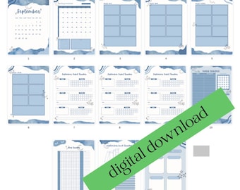 Pianificatore digitale 2023, taccuino digitale, pianificatore digitale, pianificatore GoodNotes