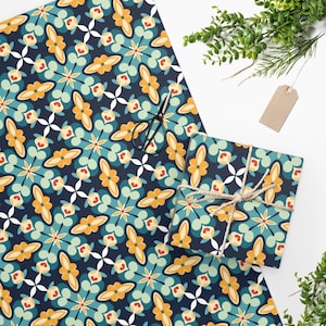 Oriental Ornament Wrapping Paper - Arabic wrapping paper, seamless pattern, Islamic gift wrapping paper, Luxury wrapping Gift for Muslims,