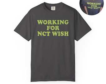 NCT WISH When I Was Young Shirt Kpop Tour Merch Album Light Stick