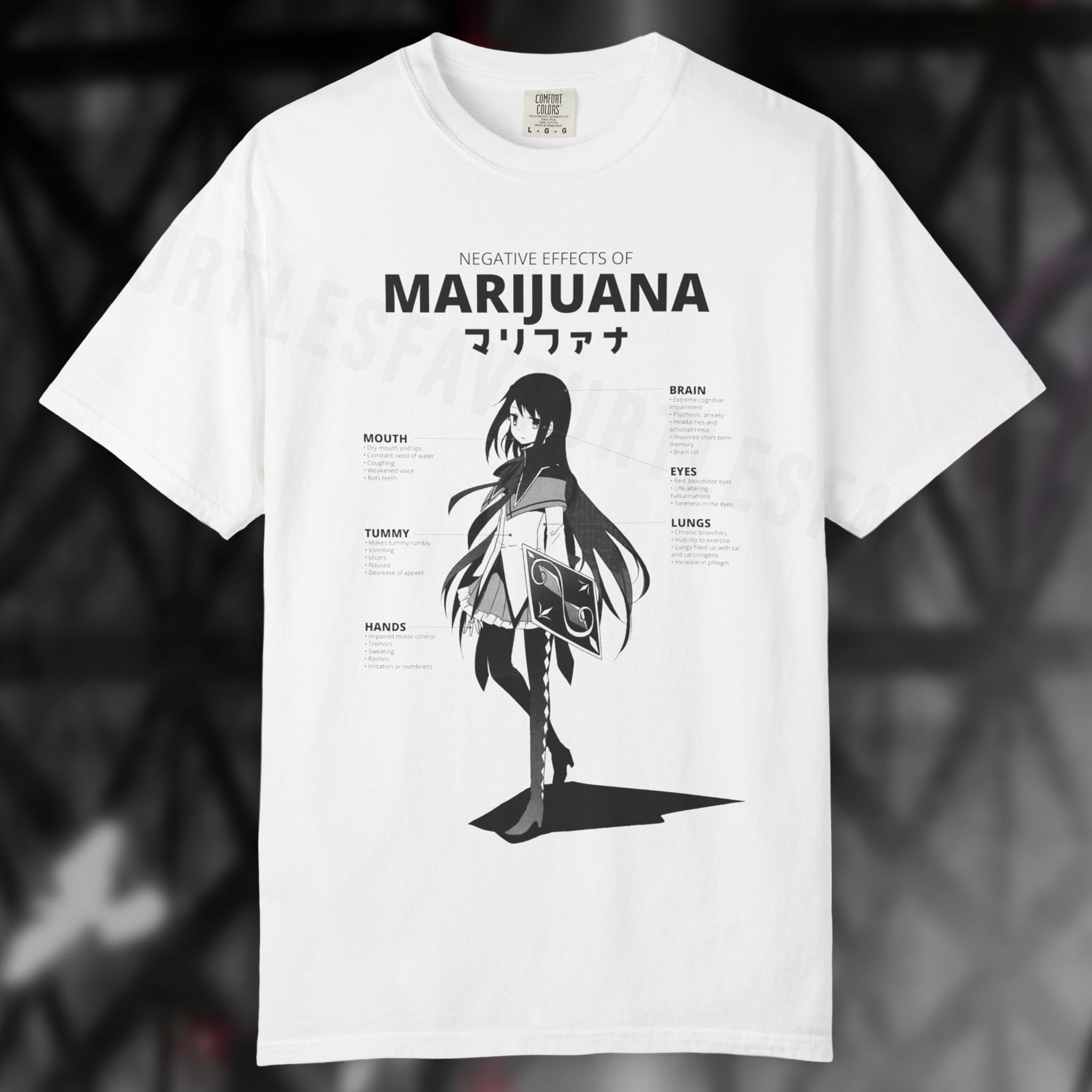 Akemi Homura Anime T-shirt | Madoka Magica Dark Aesthetic Shirt - Etsy