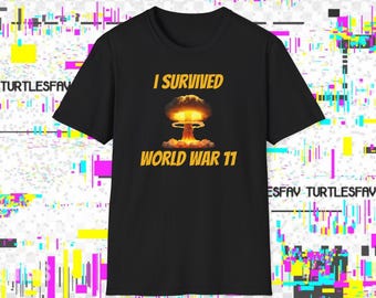 I Survived World War 11 T-Shirt | Retro Military Humor