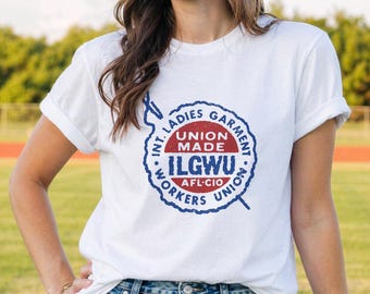 ILGWU inspired T-Shirt: Ring-Spun Cotton, Crew Neck, Classic Fit