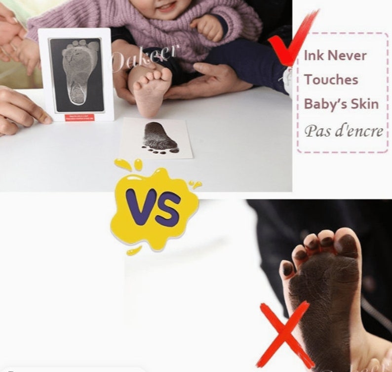 Footprints, Handprints, Pet Prints Touchless Ink Pad - Etsy