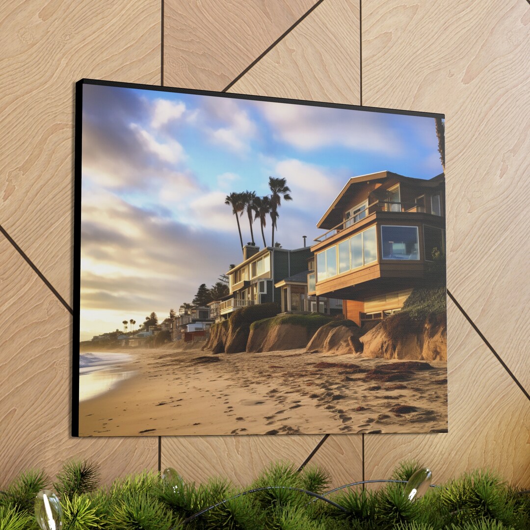 Beach Front View From Your Living Room/water Loving Print for Seaside ...