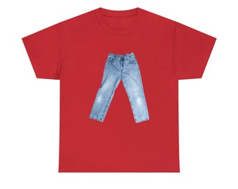 Pants on Tee - Classic Fit Cotton T-Shirt