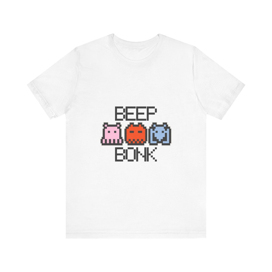 Meme Surreal Unisex Tee, Gen-z Gen-alpha Beep Bonk Boop Shirt, Funny ...