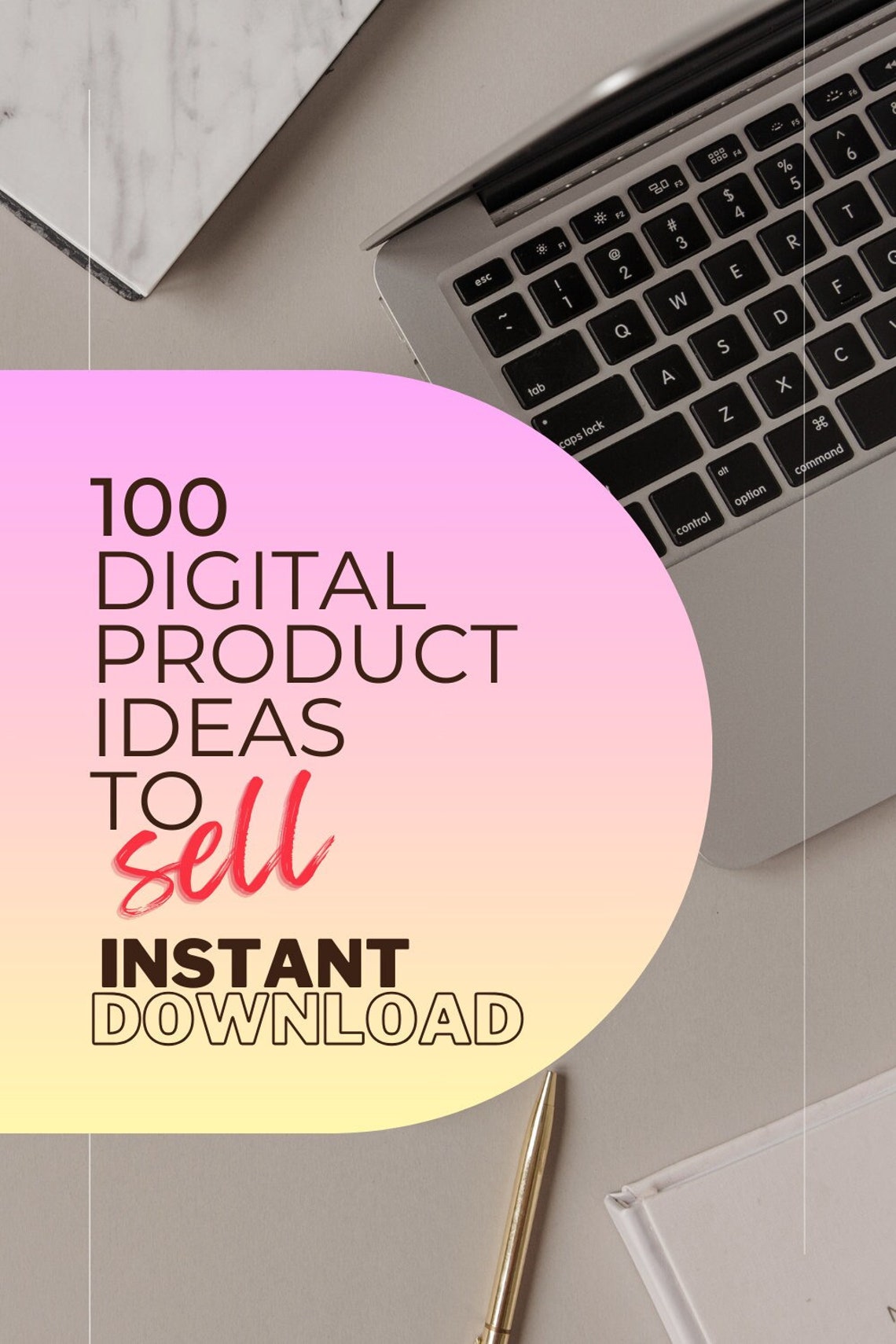 100 Digital Product Ideas to Sell Etsy