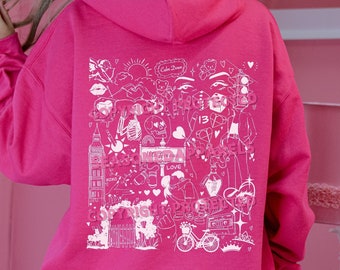Youth The Two Lovers Hoodie, Relationship Hoodie, Tracklist Shirt, Pink Design, Romantic Era, In My Era, In Love Hoodie, Unisex Youth Hoodie