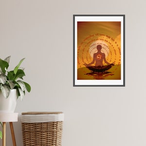 Gayatri Mantra : Rayonner la Lumière Divine Paroles rayonnantes de lumière spirituelle Strahlende Worte des spirituellen Lichts image 1