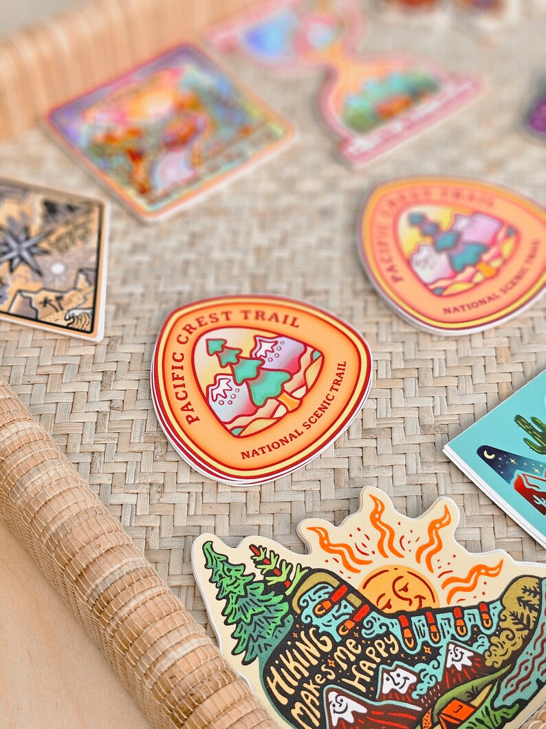 Pacific Crest Trail Sticker - Etsy